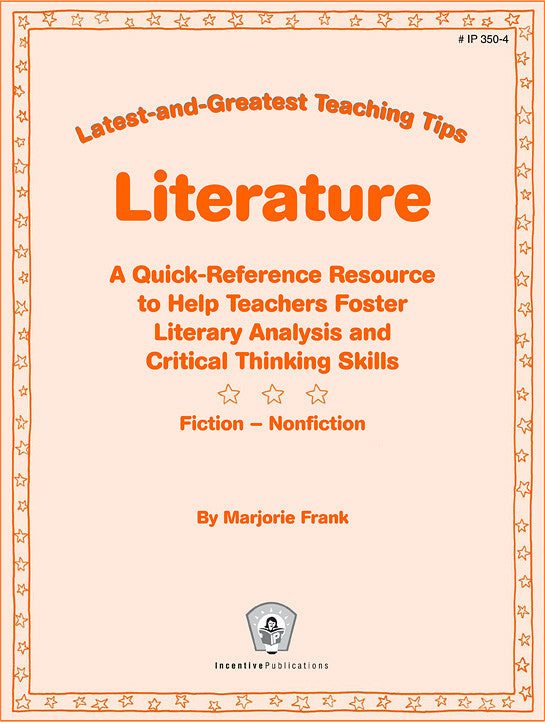 Literature: Latest-and-Greatest Teaching Tips