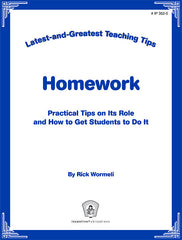 Homework: Latest-and-Greatest Teaching Tips