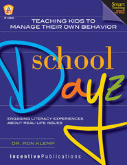 Teaching Kids to Manage their Own Behavior- School Dayz